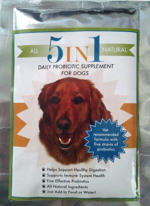5-in-1 Daily Probiotic Formula for Dogs